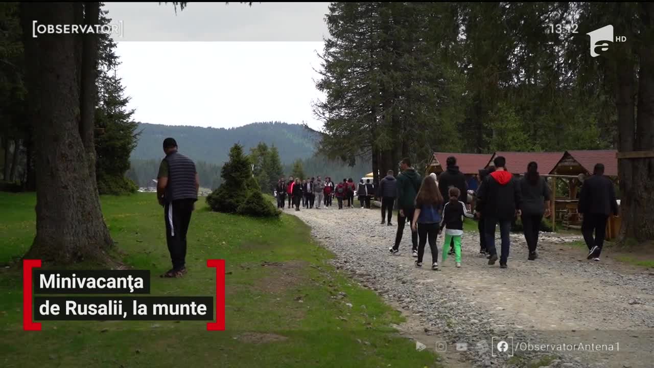 Minivacanța de Rusalii, la munte