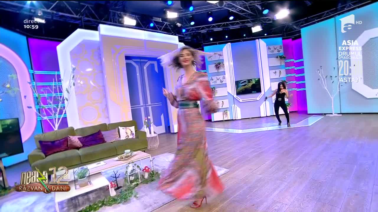 Bella Santiago c&acirc;ntă melodia Good Lovin', la Neatza cu Răzvan și Dani