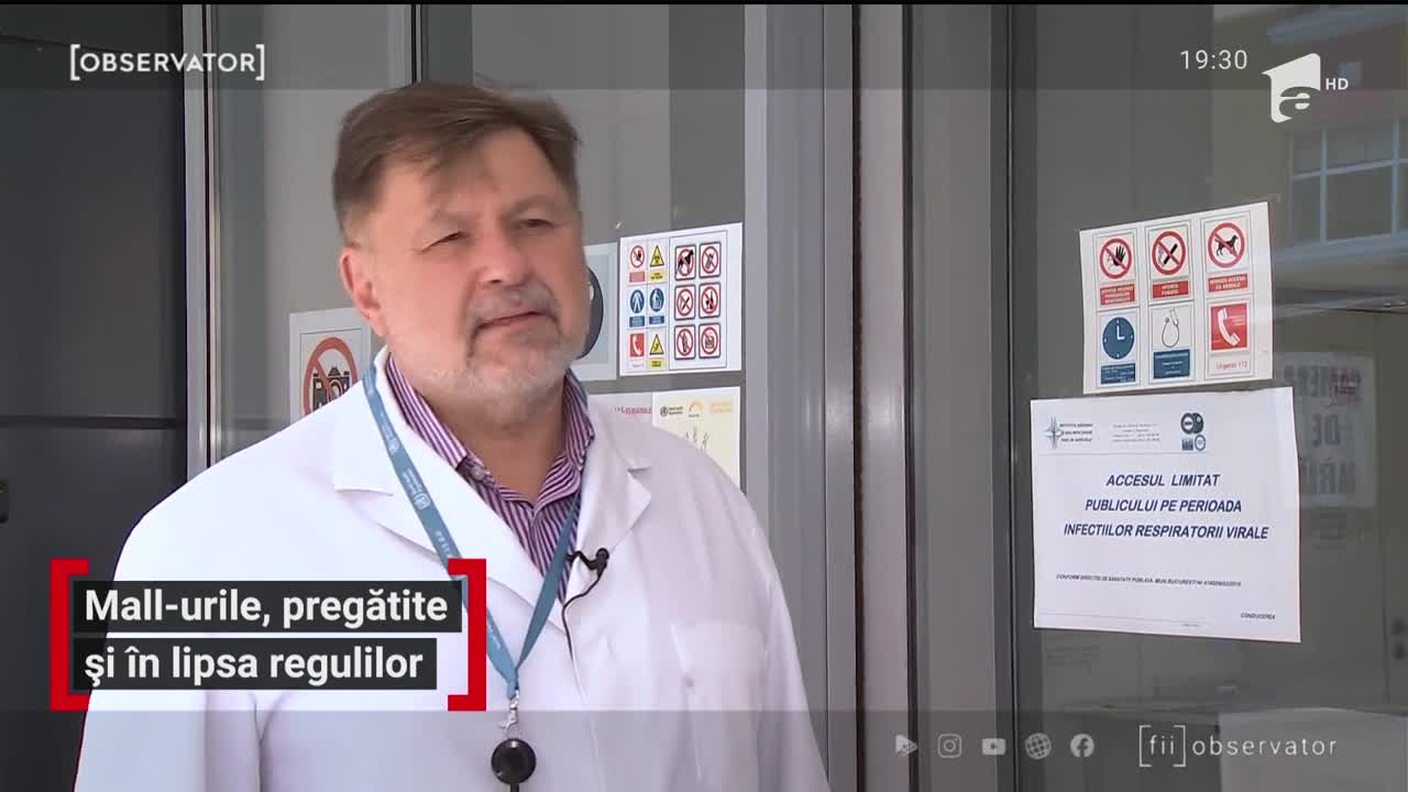 Mall-uri au &icirc;nceput deja să se pregătească pentru clienţi. Asta deşi nu e clar dacă se deschid pe 15 iunie şi ce norme trebuie respectate