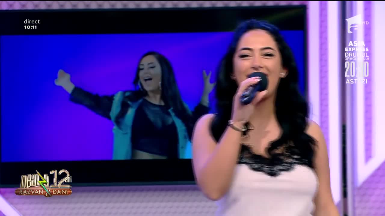 Seya c&acirc;ntă melodia Loca, la Neatza cu Răzvan și Dani