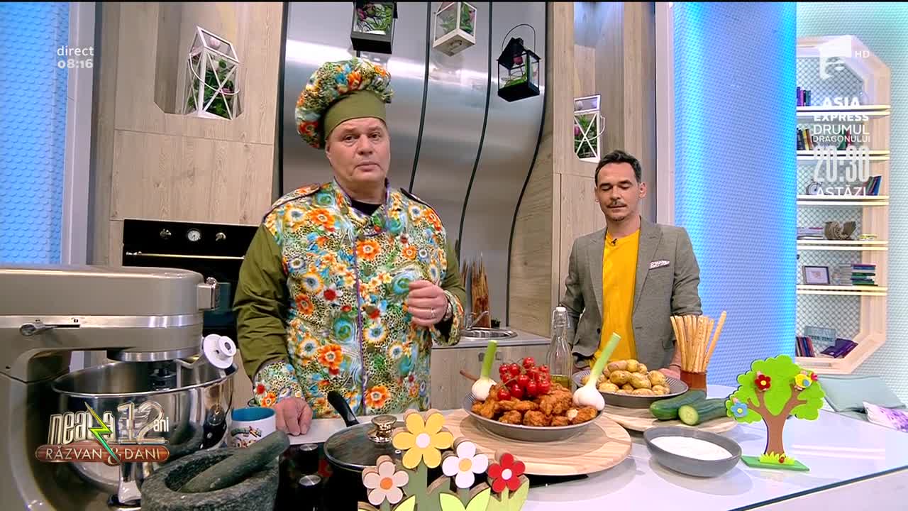 Aripioare de vacanță. Rețeta lui Vlăduț de la Neatza cu Răzvan şi Dani