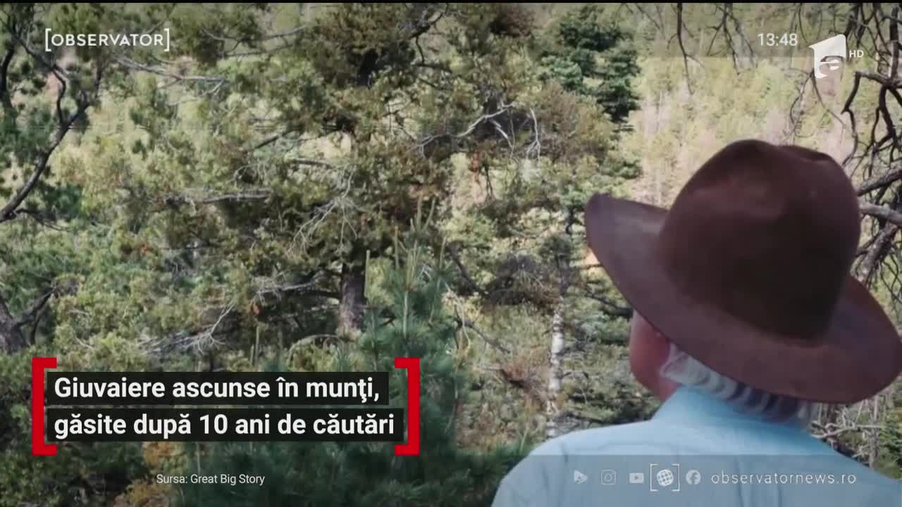 Giuvaiere ascunse &icirc;n munți, găsite după 10 ani de căutări