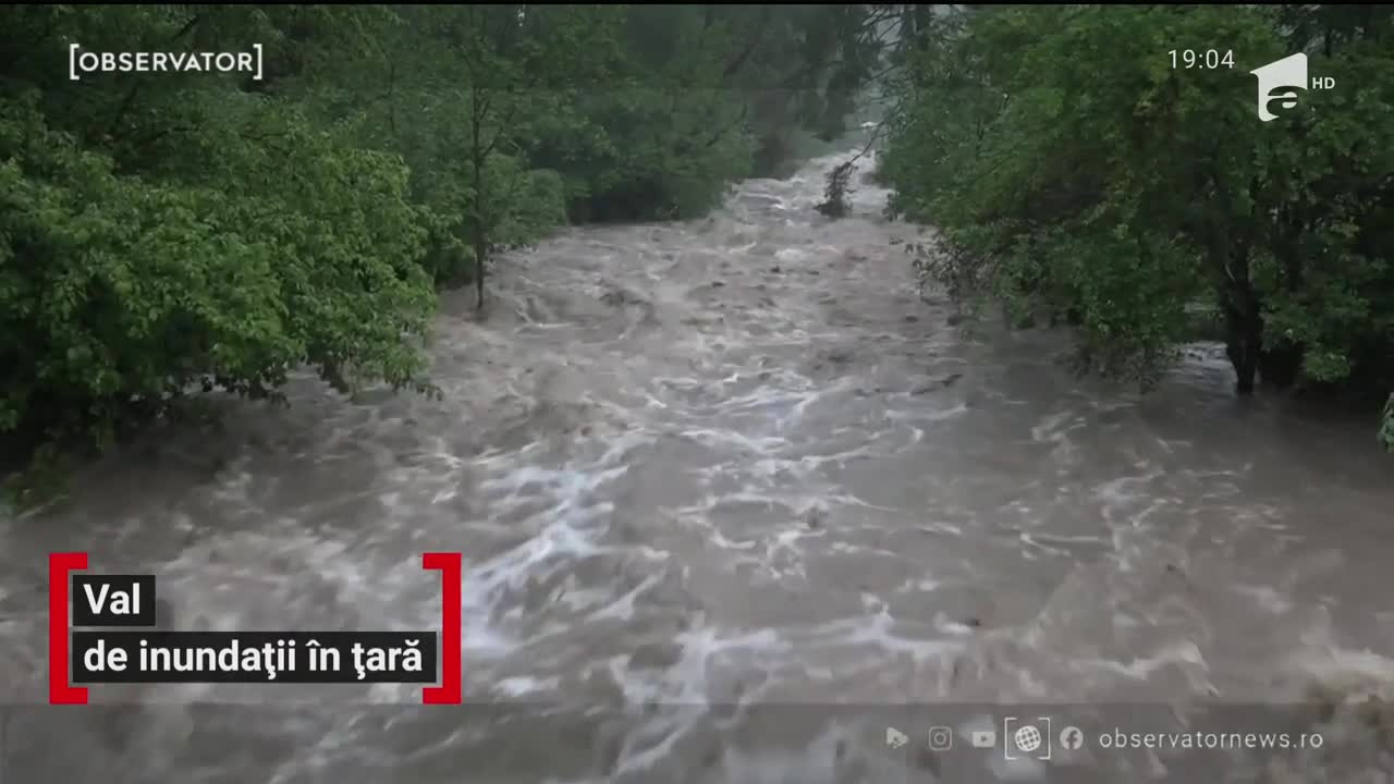 Val de inundații &icirc;n toată țara