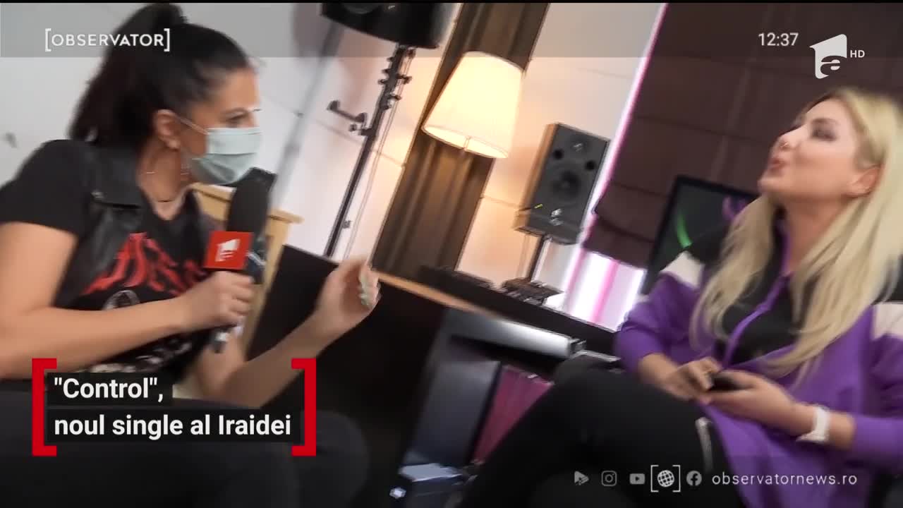 &bdquo;Control&rdquo;, noul single al Iraidei. Care este povestea din spatele versurilor