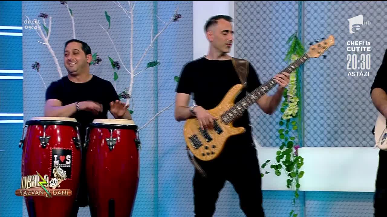 Los Anonimos c&acirc;ntă, la Neatza, piesă "Dragostea topește"