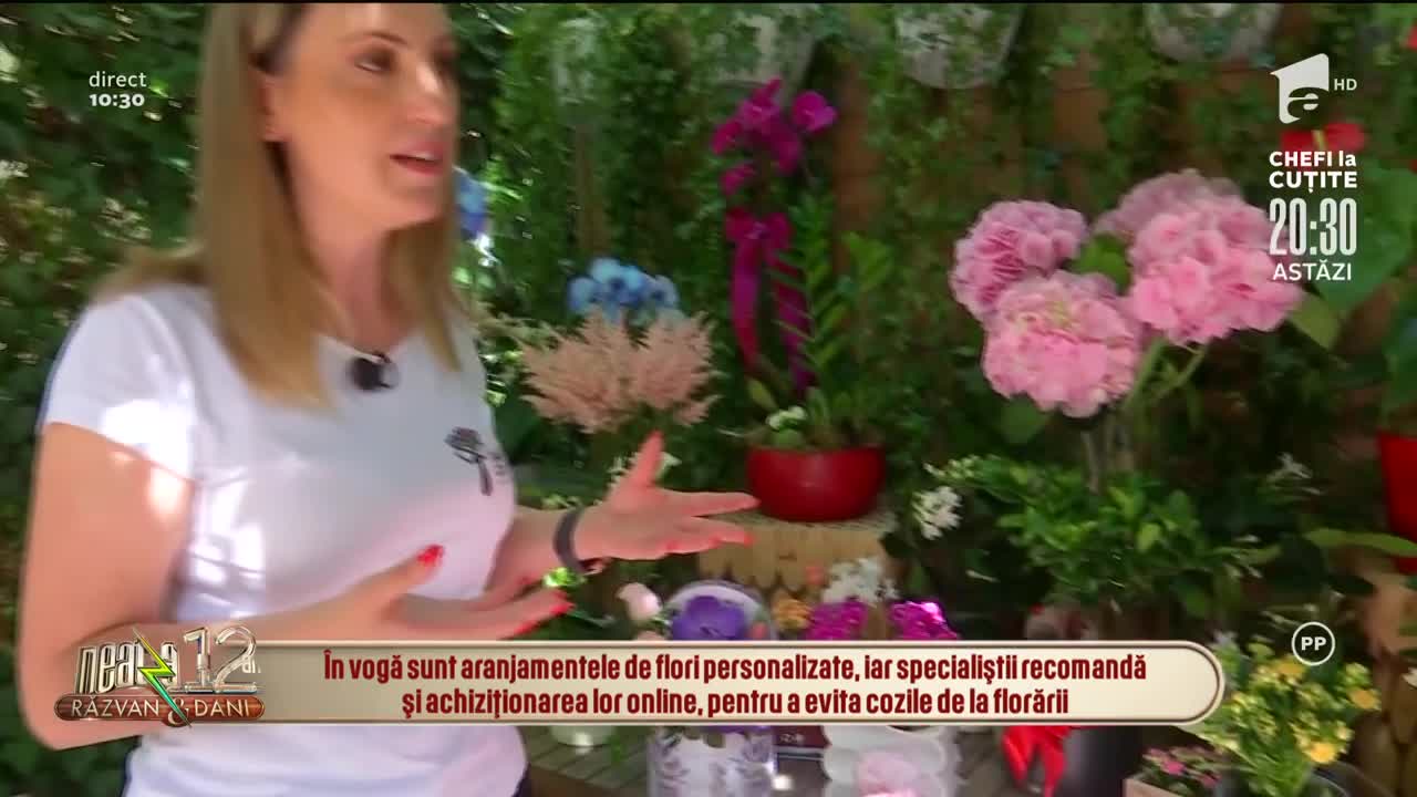 Buchetul pentru &icirc;nvățătoare și dirigintă ajunge online