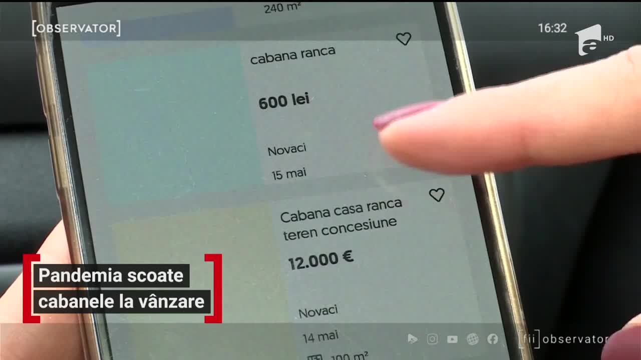 Pandemia scoate cabanele la v&acirc;nzare