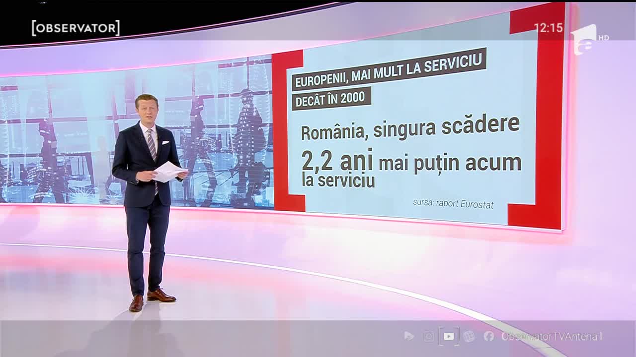 Stiudiu: Rom&acirc;nii petrec jumătate din viață la muncă