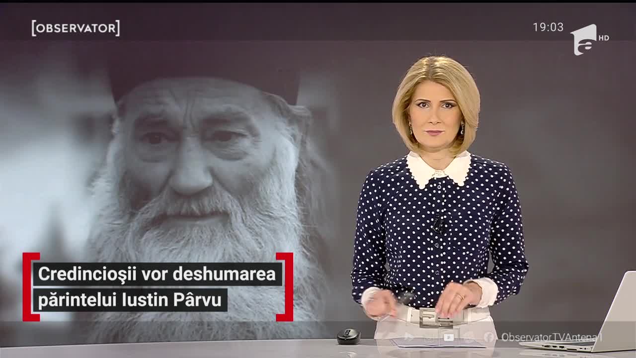 Credincioșii vor deshumarea părintelui Iustin P&acirc;rvu. Oamenii sunt convinși că Arhimandritul este sf&acirc;nt şi merită cinstit ca atare
