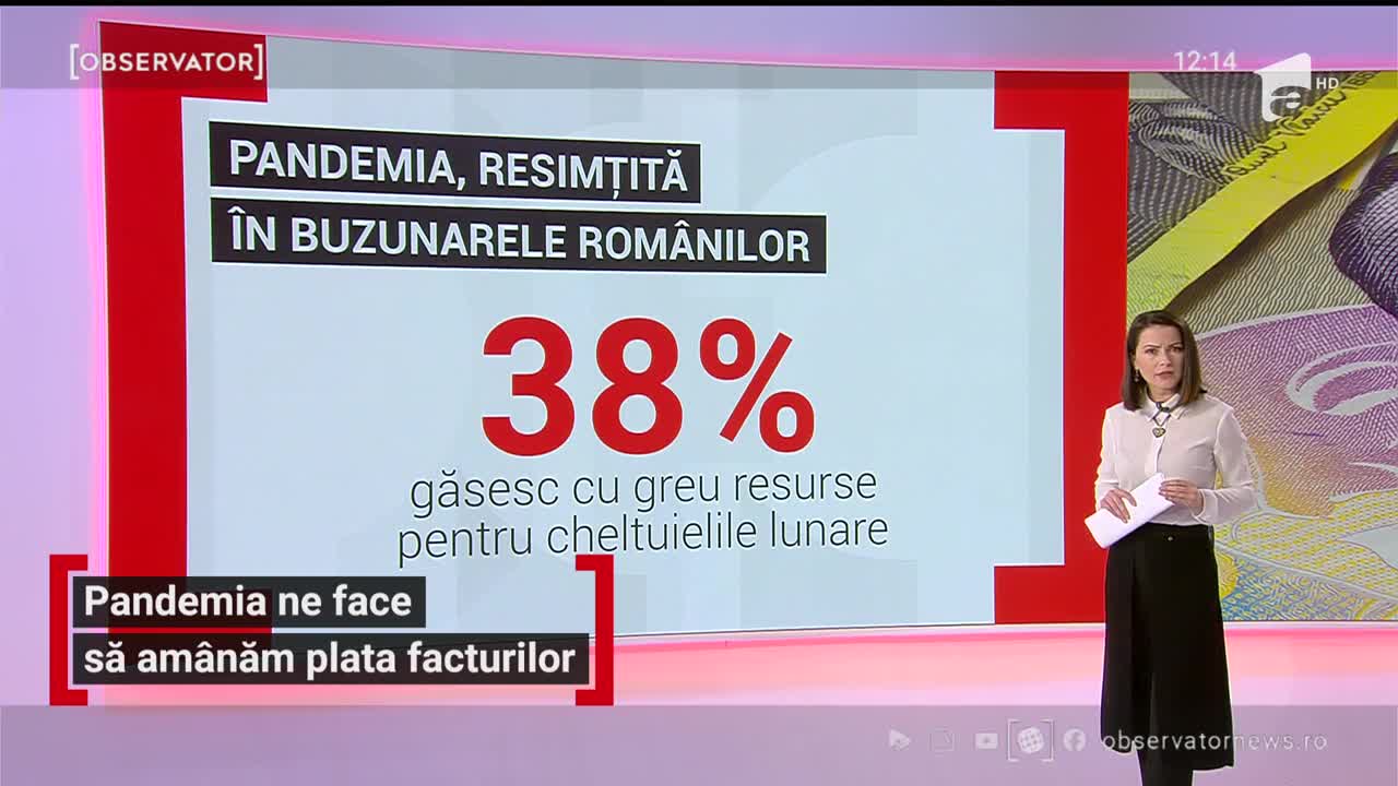 Pandemia ne face să am&acirc;năm plata facturilor