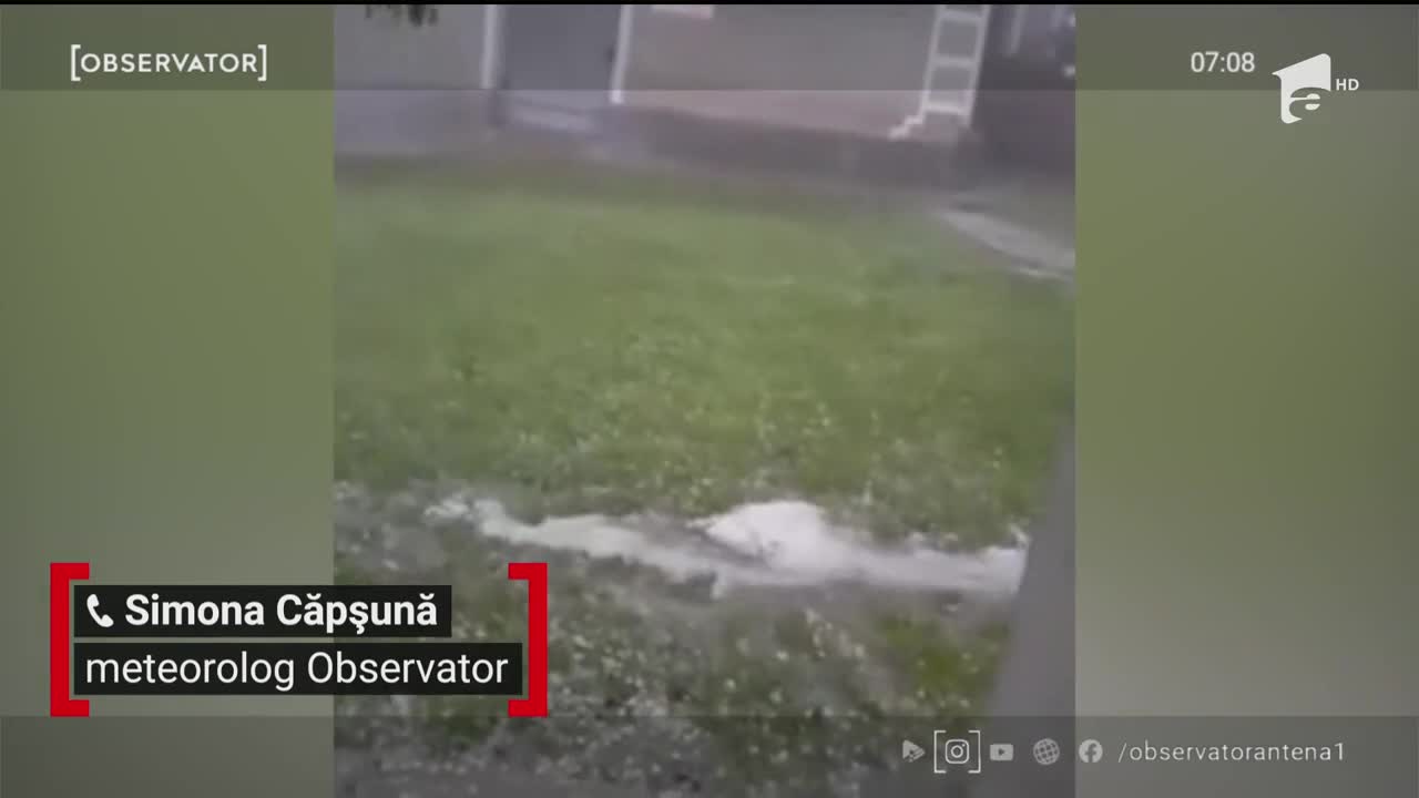 Vreme la extreme &icirc;n Rom&acirc;nia. Simona Căpșună, meteorolog Observator, ne spune la ce să ne așteptăm &icirc;n următoarea perioadă
