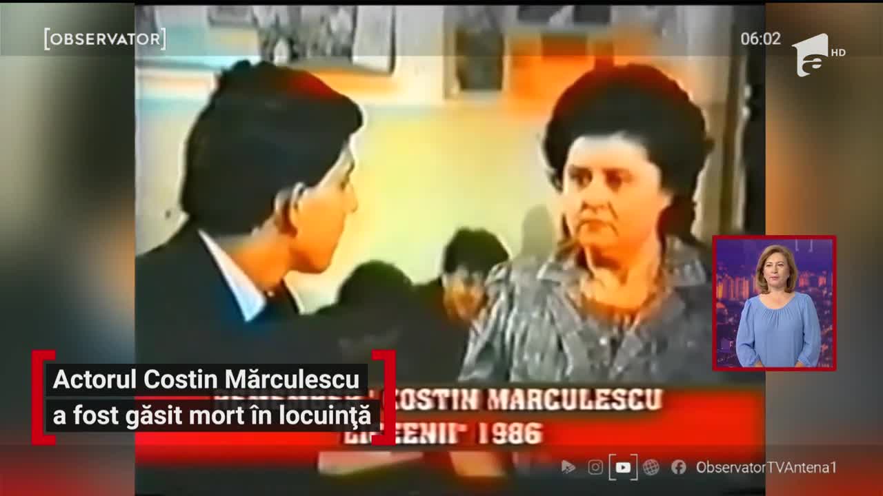A murit Costin Mărculescu. Actorul a fost găsit fără suflare &icirc;n locuință