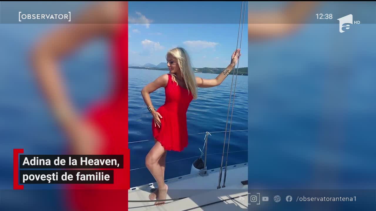 Adina de la Heaven, povești de familie. C&acirc;t de mult i s-a schimbat viața de c&acirc;nd a devenit mamă