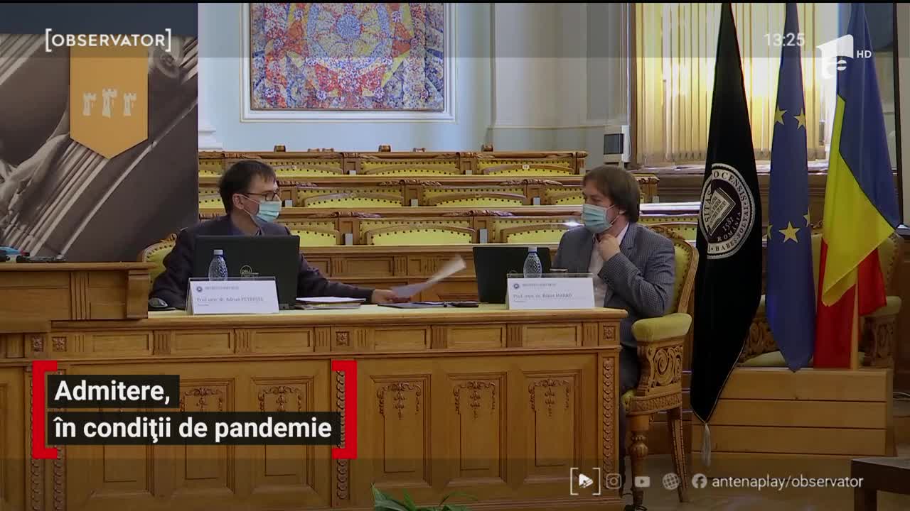 Admitere, &icirc;n condiții de pandemie
