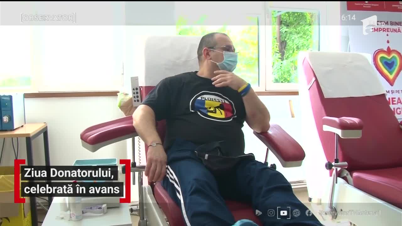 Ziua Donatorului, celebrată &icirc;n avans