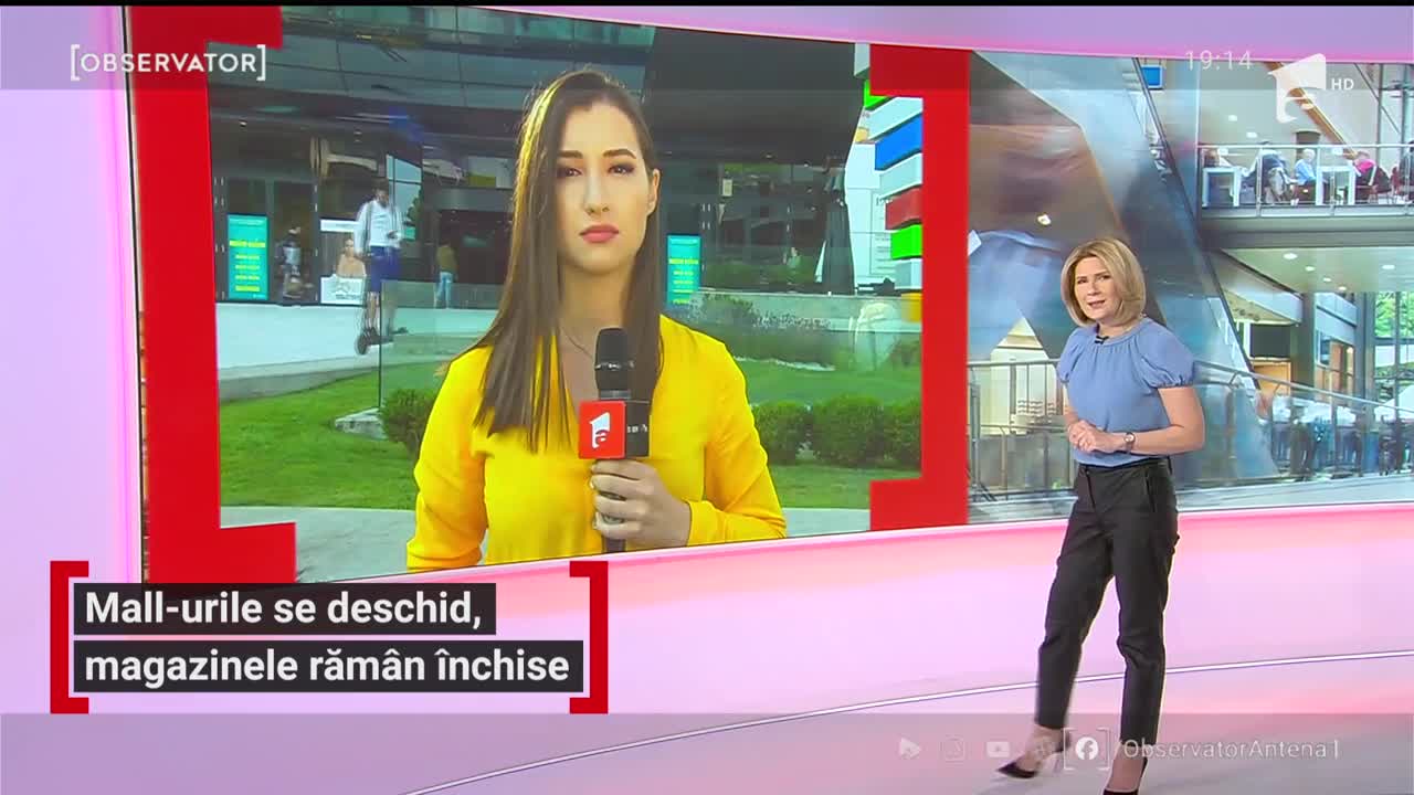 Centrele comerciale se deschid, magazinele răm&acirc;n &icirc;nchise, &icirc;n unele cazuri