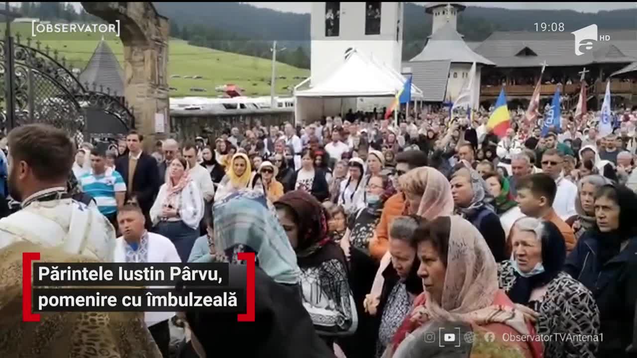 Părintele Iustin P&acirc;rvu, pomenire cu &icirc;mbulzeală