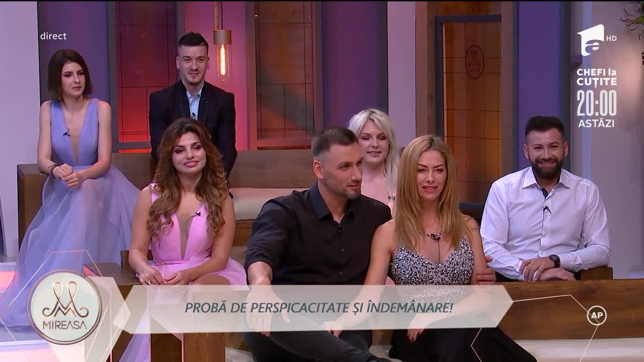 Probă de perspicacitate și &icirc;ndem&acirc;nare, &icirc;n casa Mireasa