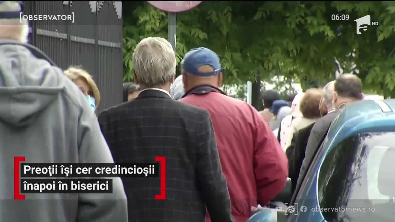 Preoții &icirc;și cer credincioșii &icirc;napoi &icirc;n biserici