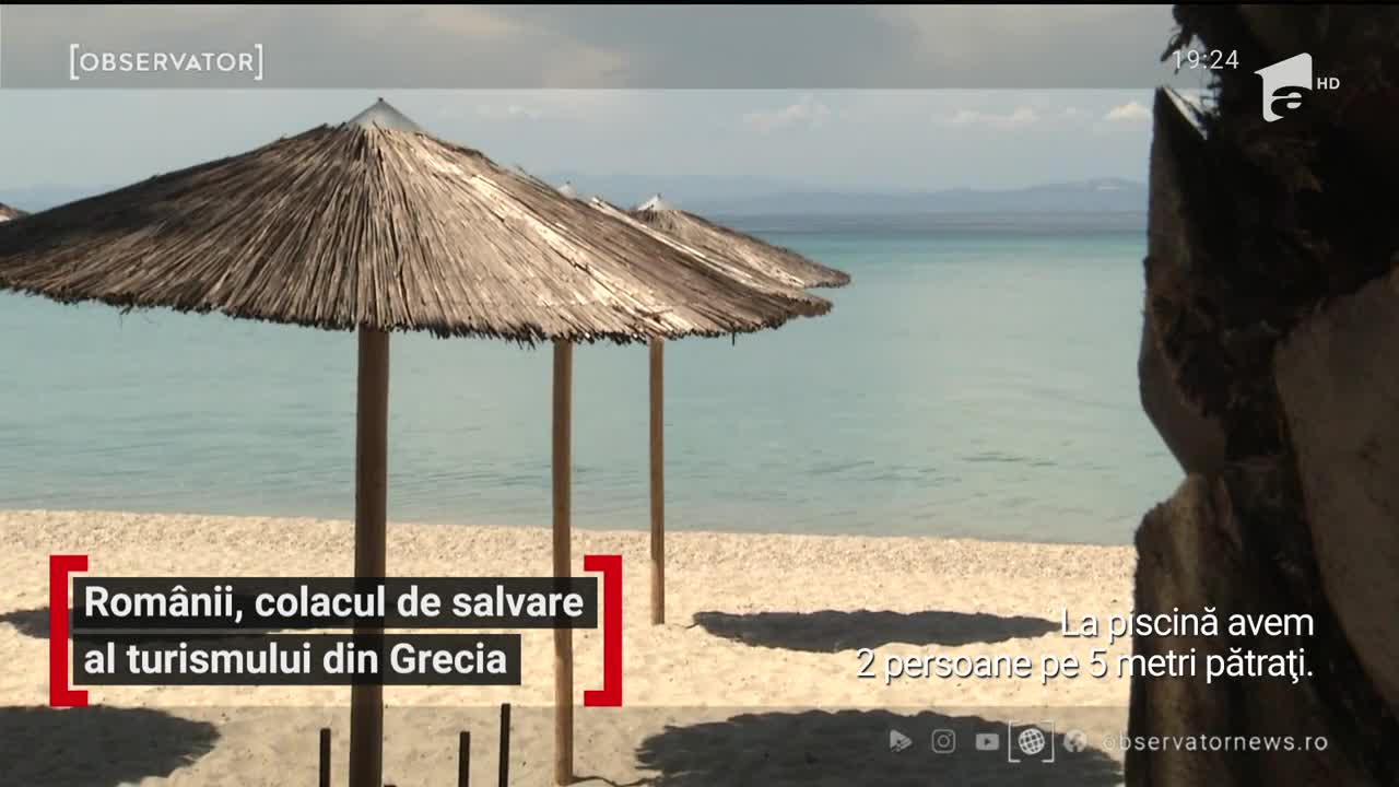 Rom&acirc;nii, colacul de salvare al turismului din Grecia