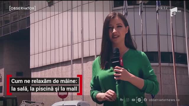 Rom&acirc;nii se pot relaxa la sala de fitness, piscină și mall, de pe 15 iunie