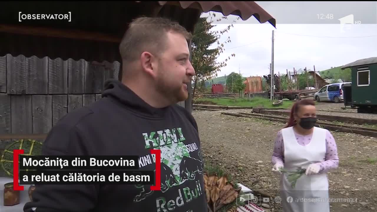 Mocănița din Bucovina a reluat călătoria de basm