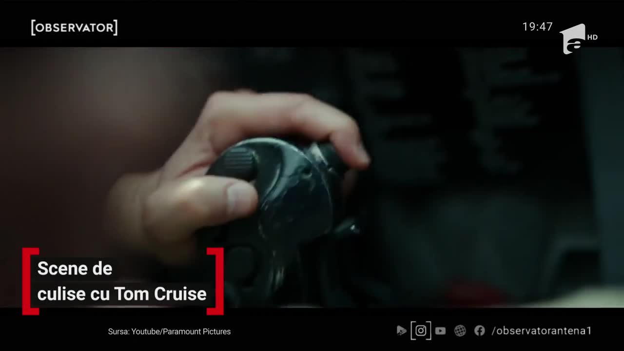 La 57 de ani, Tom Cruise &icirc;și face singur cascadoriile