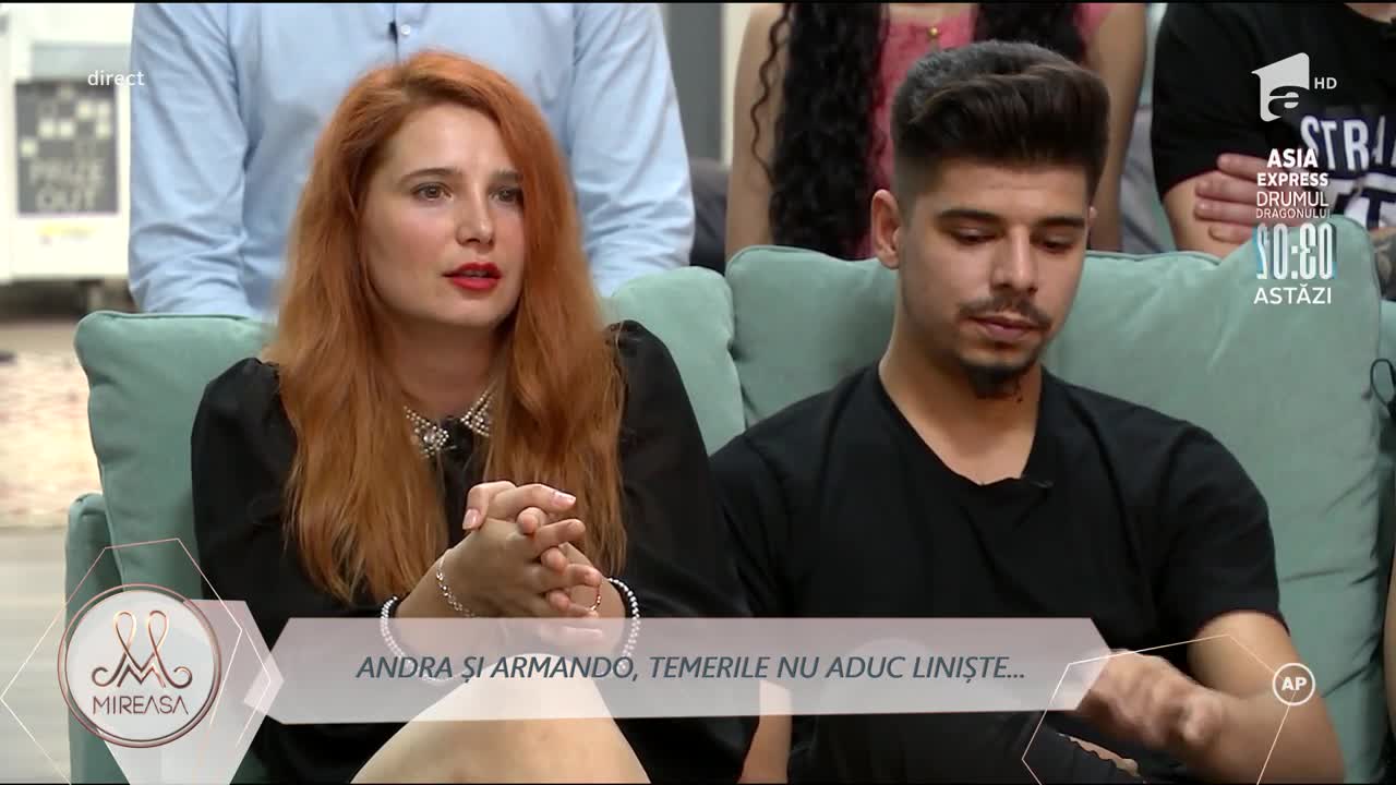 Armando și Andra, o iubire cu multe semne de &icirc;ntrebare