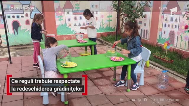 Ce reguli trebuie respectate la redeschiderea gradinițelor