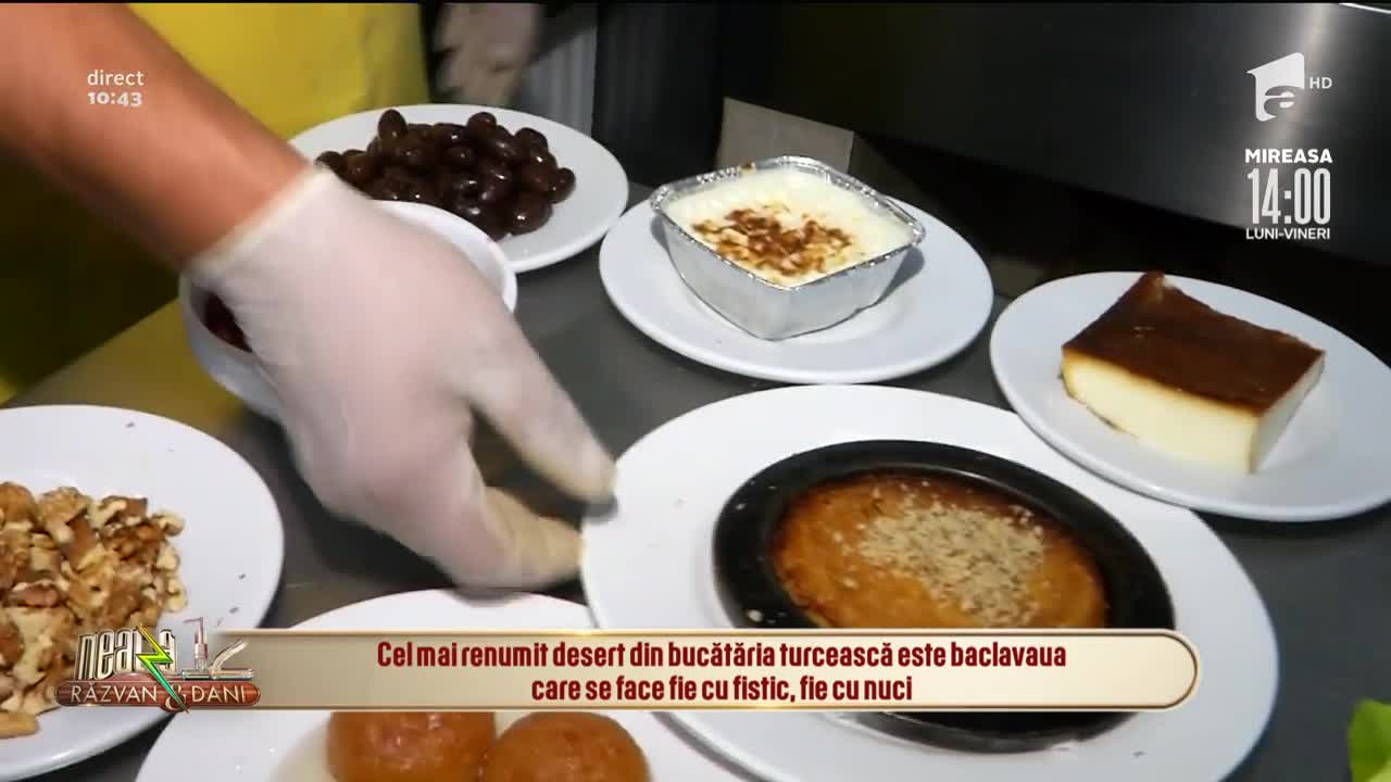 Festin cu preparate tradițioale turcești