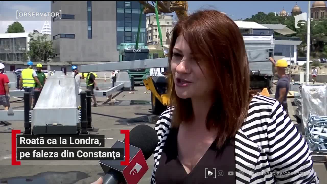 Faleza din Contanţa se va m&acirc;ndri cur&acirc;nd cu o nouă atracţie. Celebra roată London Eye va avea o replică la mare