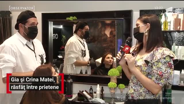 Gia și Crina Matei, răsfăț &icirc;ntre prietene la salon. Ce schimbare de look și-au făcut vedetele