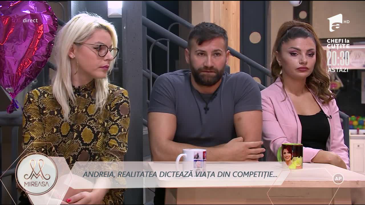 Andreia, de la vis, la realitate: Mă iau nervii