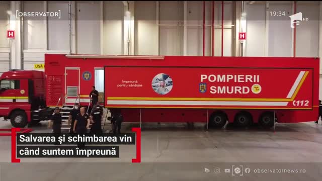 &Icirc;mpreună, am reuşit să dotăm sistemul medical cu 4 unitati mobile de terapie intensiva. Suntem singura ţară din Uniunea Europeană care are aşa ceva