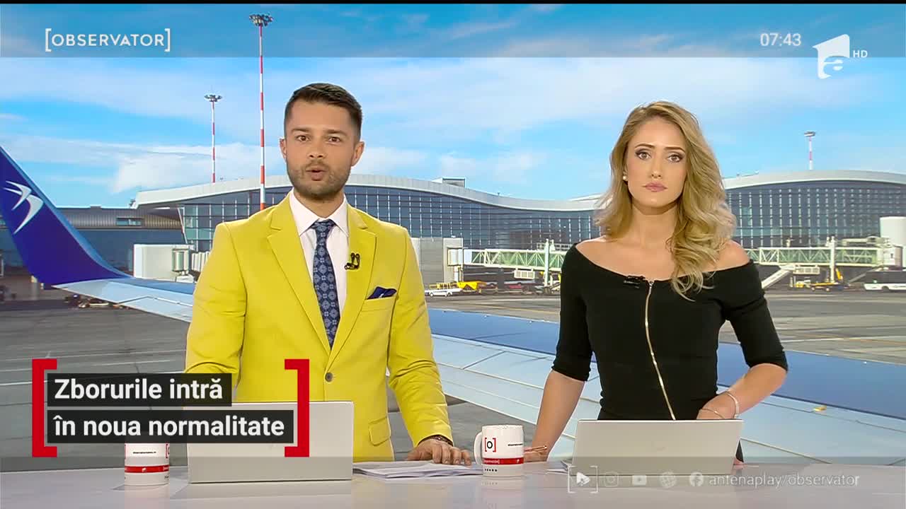 Zborurile intră &icirc;n noua normalitate
