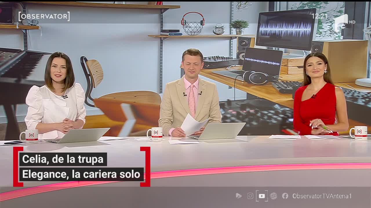 Celia, de la trupa Elegance, la cariera solo