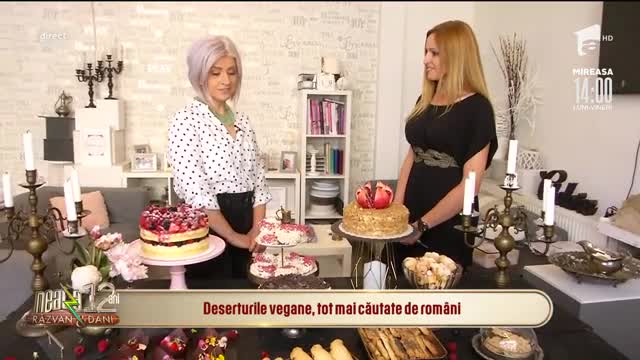 Deserturile vegane, tot mai căutate de rom&acirc;ni