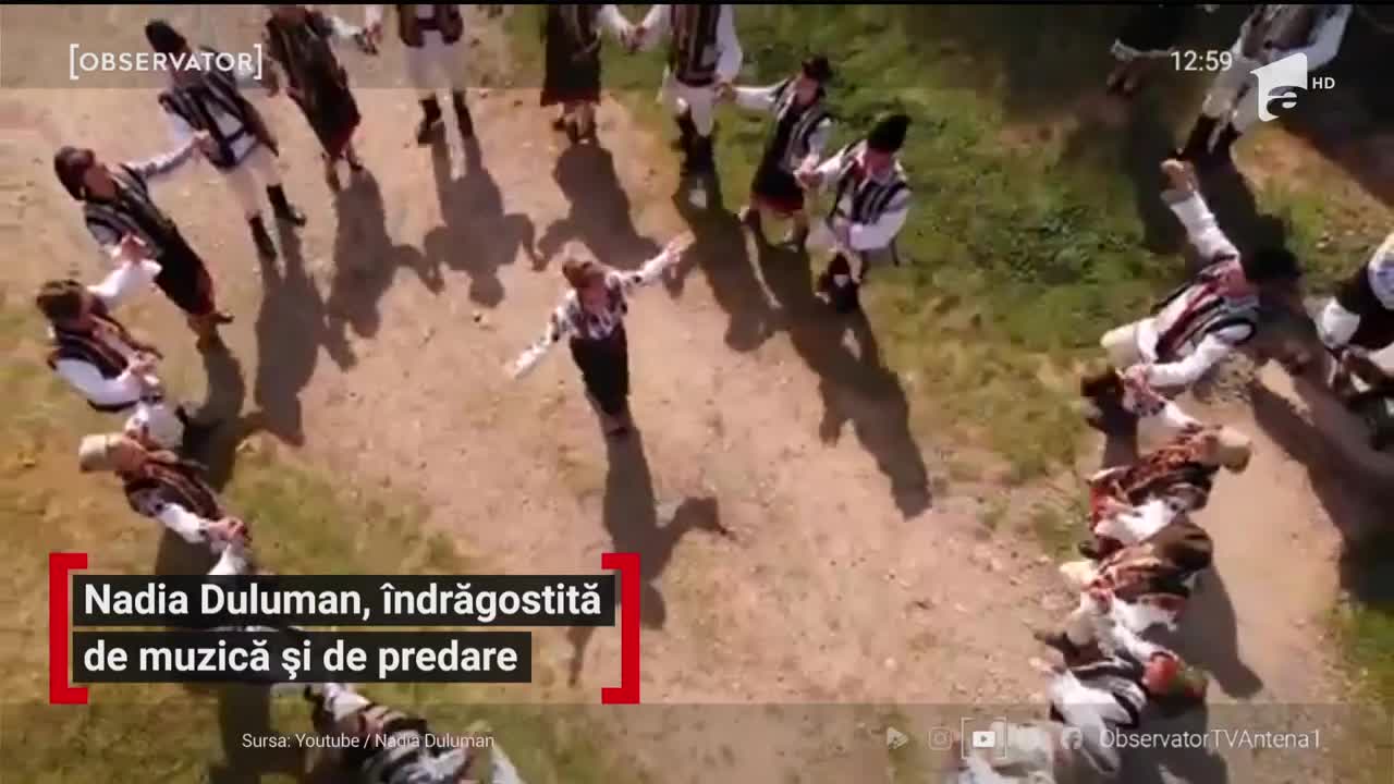 Nadia Duluman, &icirc;ndrăgostită de muzică și de predare