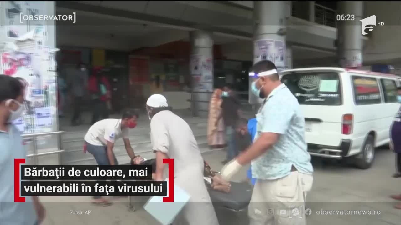Bărbaţii de culoare sunt mult mai vulnerabili &icirc;n faţa virusului COVID-19