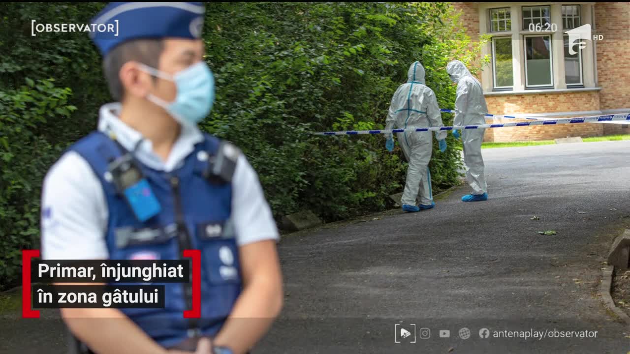Incident şocant &icirc;n Belgia. Un primar a fost &icirc;njunghiat &icirc;n zona g&acirc;tului