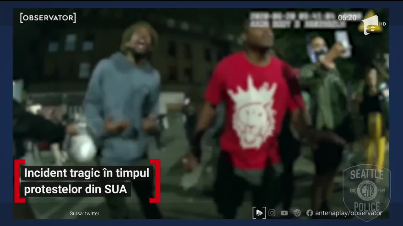 Incident tragic &icirc;n timpul protestelor din SUA