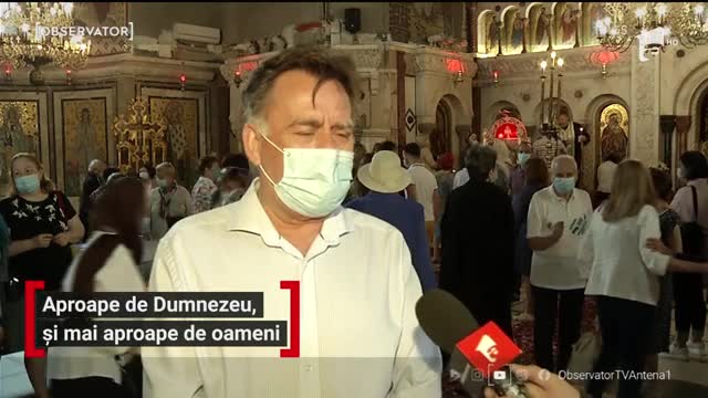 Prima slujbă din ultimele trei luni care s-a ţinut &icirc;n interiorul bisericilor