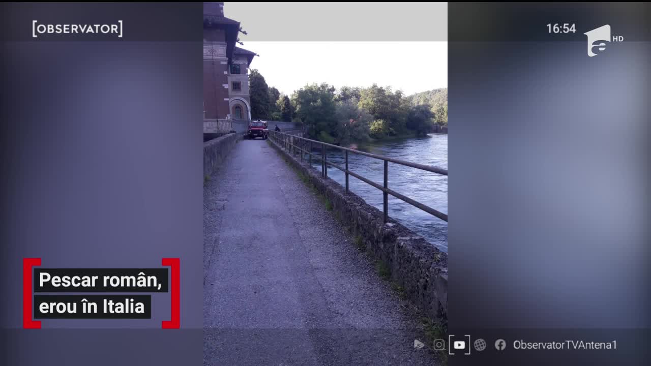 Un rom&acirc;n este eroul italienilor. Bărbatul a salvat o copilă de nouă ani de la &icirc;nec