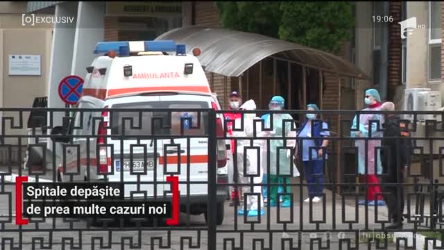 Spitalele din Rom&acirc;nia, depășite de prea multe cazuri noi de coronavirus