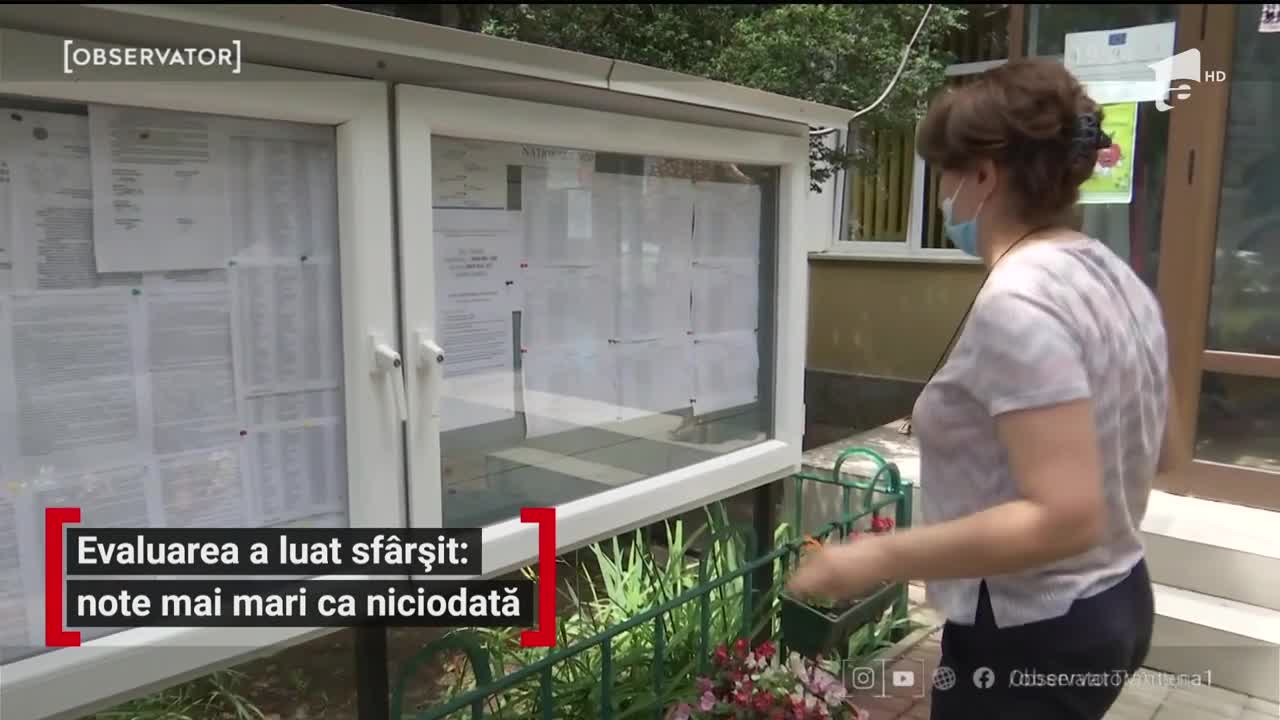 Elevii de clasa a opta au aflat azi rezultatele de la evaluarea naţională. &Icirc;n premieră, numele lor au fost &icirc;nlocuite de coduri