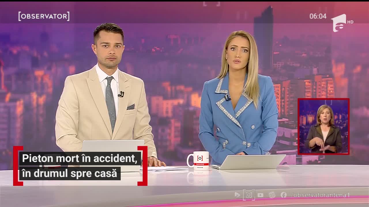 Pieton mort &icirc;n accident, &icirc;n drumul spre casă
