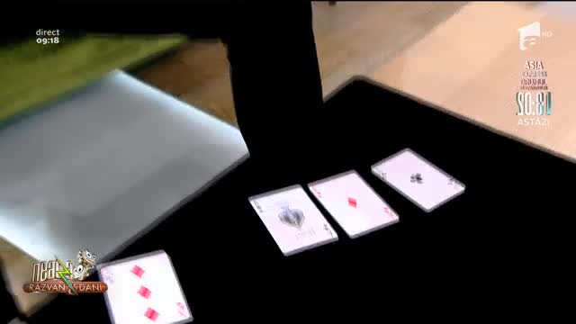 Andrei G&icirc;rjob, număr spectaculos de magie, &icirc;n direct, la Neatza