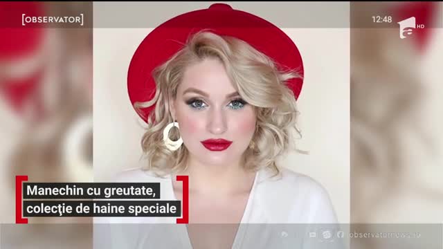 Ioana Dumitrache, manechin cu greutate, colecție de haine &icirc;n măsuri mari