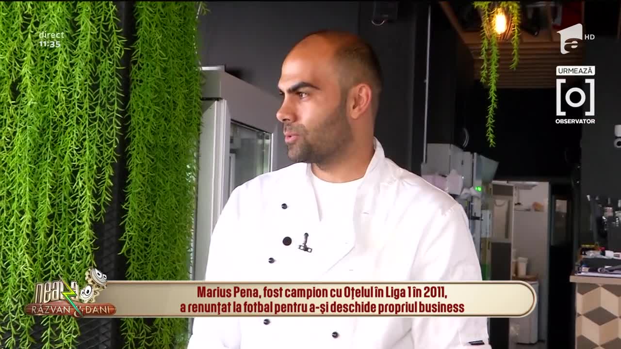 Gătim burgeri, &icirc;n direct, la Neatza, cu un fotbalist de Liga Campionilor