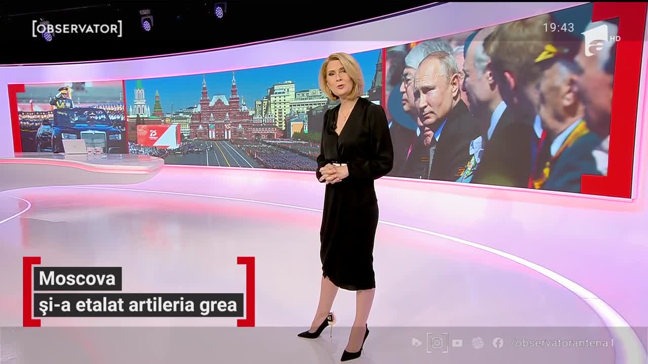 Rusia şi-a etalat armele